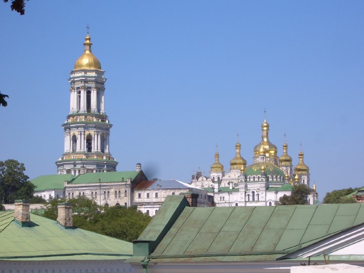 Lavra - chrámový komplex v Kyjeve